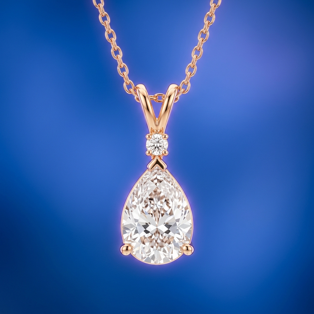 Pendentif Pera — Or 18K Rose