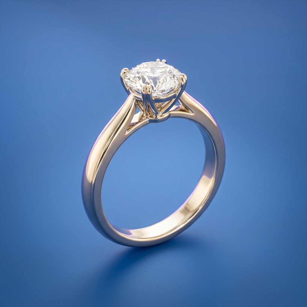 Solitaire Éternité — Bague de Fiançailles